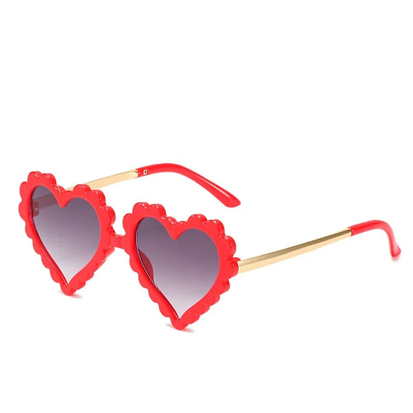 Heart Sunnies in red