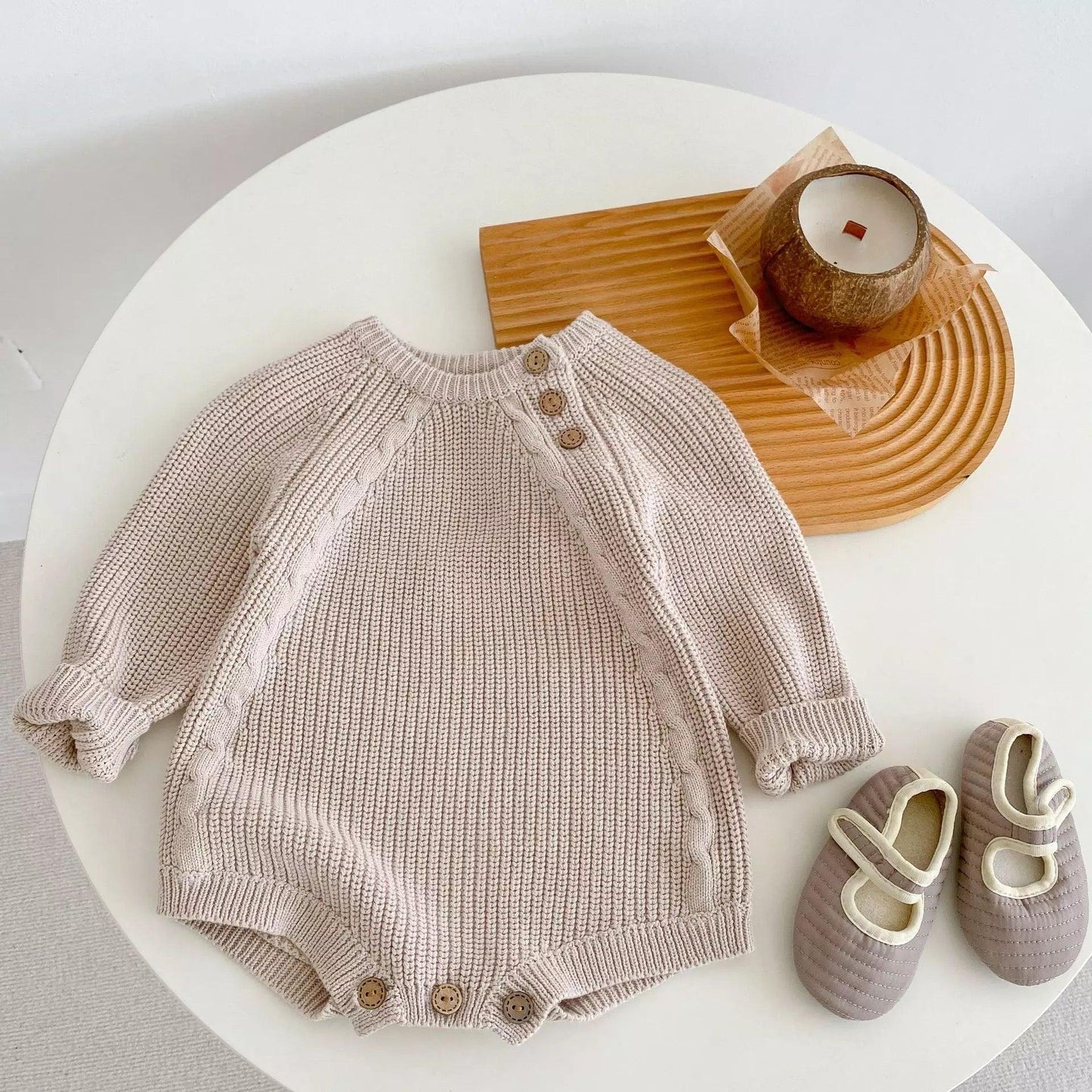 Rhea Knit Romper - Sweet Gabby
