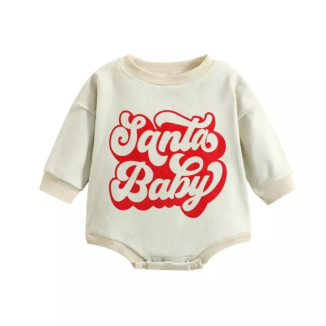 Santa Baby Romper