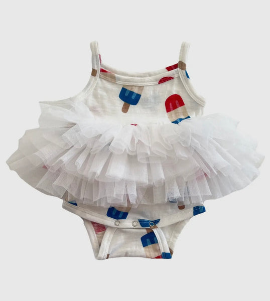 Popsicle / Organic Tutu Bodysuit