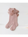 Velvet Bow Socks - Sweet Gabby