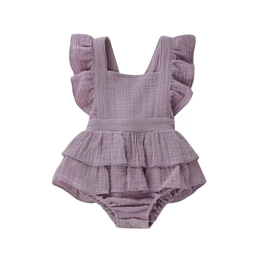 Faith Romper-Purple - Sweet Gabby