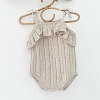 Sammy Romper- Beige - Sweet Gabby