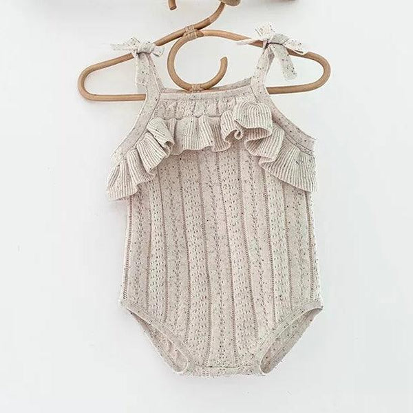 Sammy Romper- Beige - Sweet Gabby