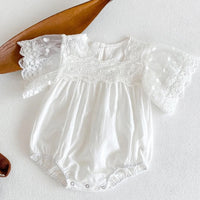 Aliyah Romper in white