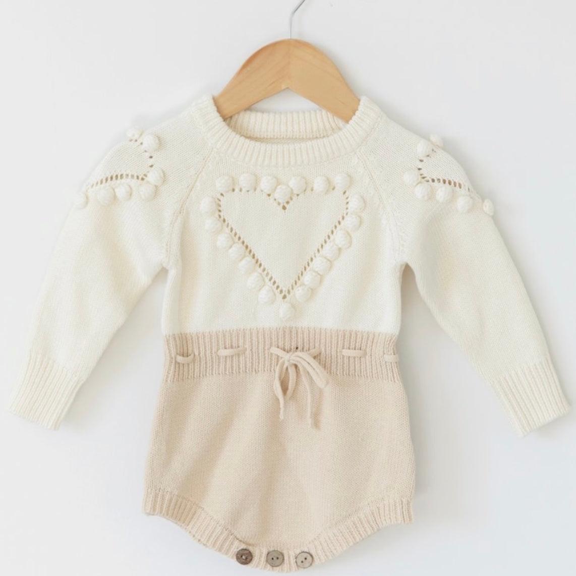 Briella knit Romper - Sweet Gabby