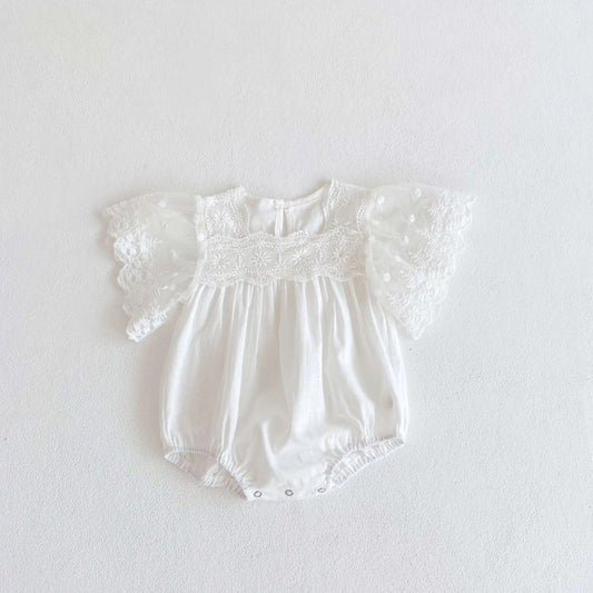 Aliyah Romper in white