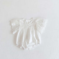 Aliyah Romper in white